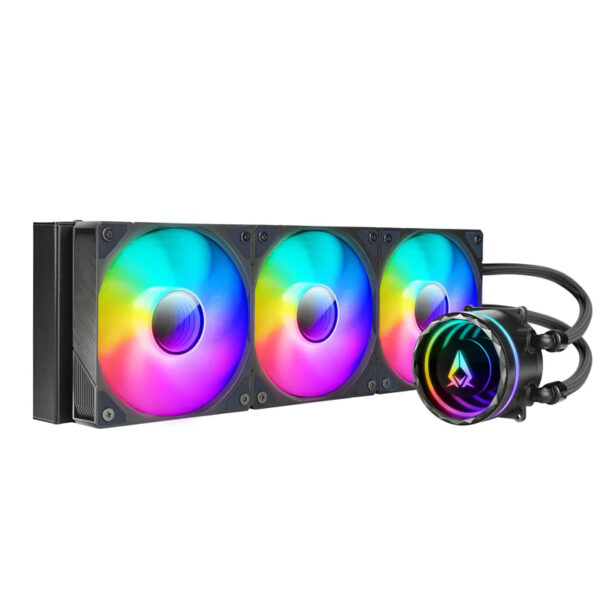 AZZA GALEFORCE CPU LIQUID COOLER 360MM ARGB 3XFANS