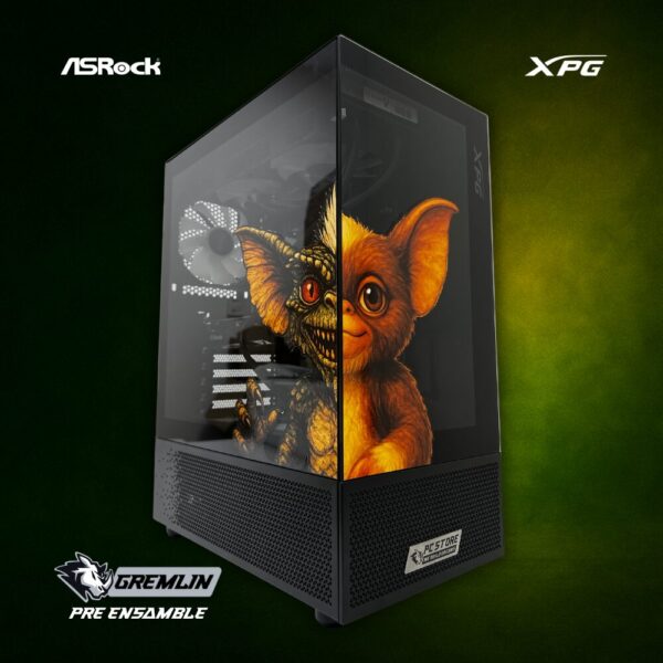 PC GREMLIN Ryzen 5 5500X3D 16GB RAM DDR4 3200 Nvme 1TB 650W 80+ BRONCE RX 6600 8GB