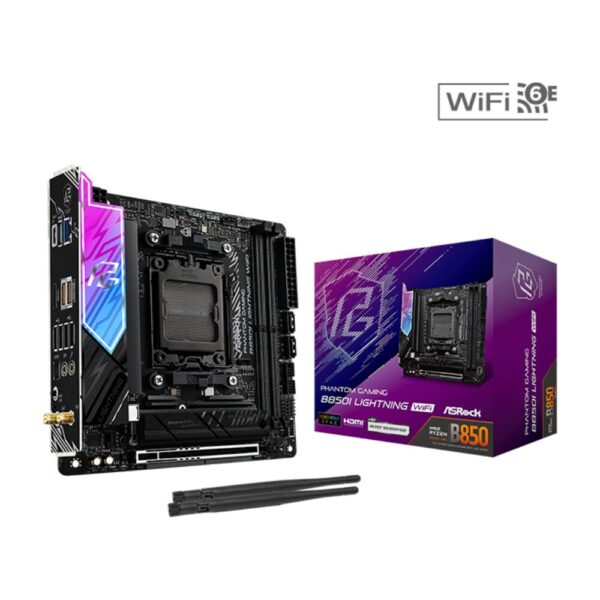 BOARD ASROCK AM5 M-ITX B850I LIGHTHING WIFI