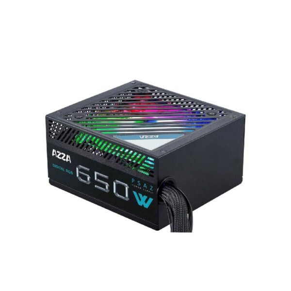 FUENTE DE PODER AZZA 650W 80 PLUS BRONZE