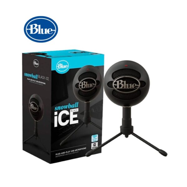 MICROFONO LOGITECH BLUE SNOWBALL NEGRO