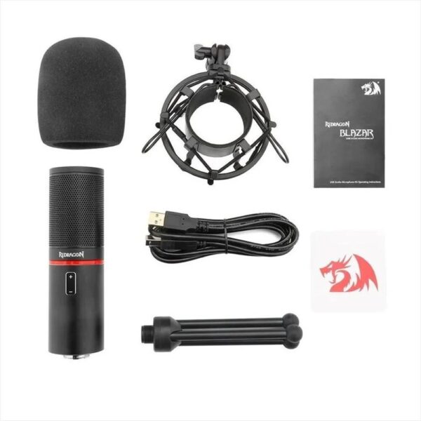 MICROFONO REDRAGON BLAZAR NEGRO